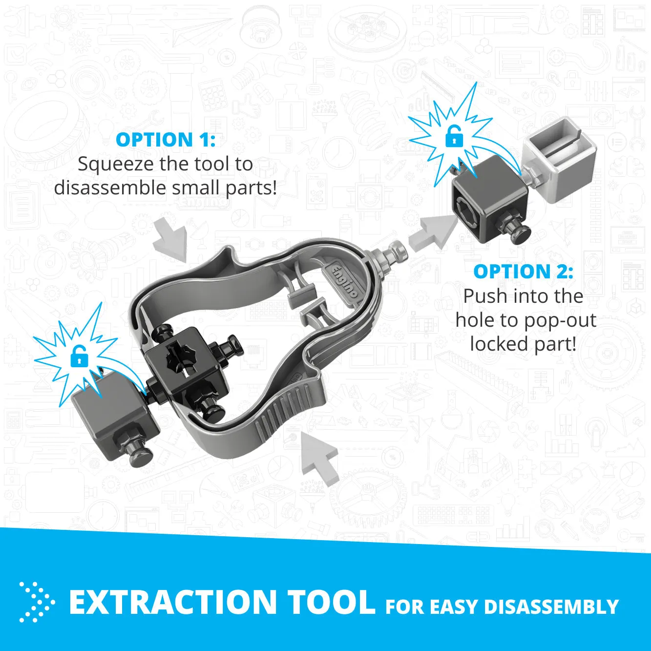 Engino Inventor Motorized "Offroader" with 10 Bonus Models