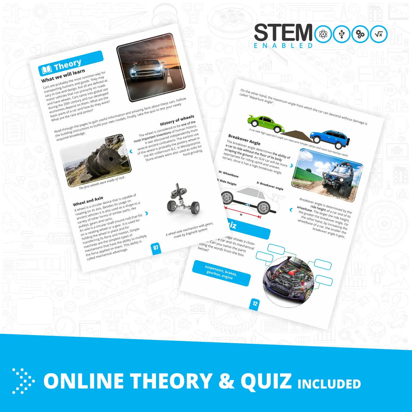 Engino Inventor Motorized "Offroader" with 10 Bonus Models