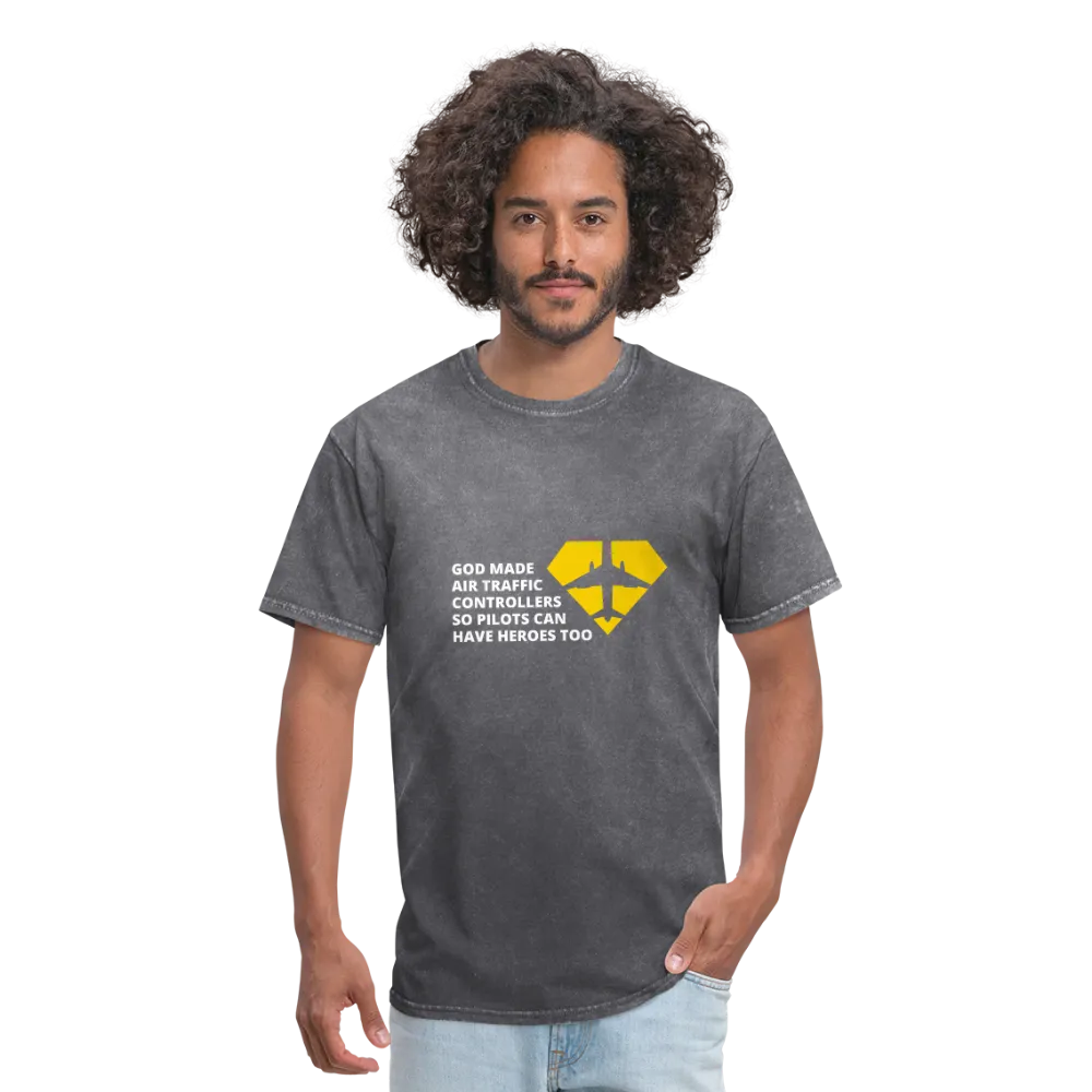 God Made Air Traffic Controllers Men's T-Shirt