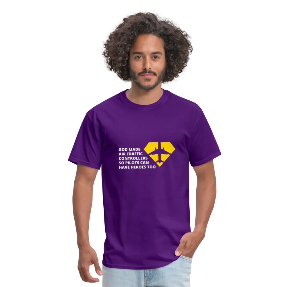 God Made Air Traffic Controllers Men's T-Shirt