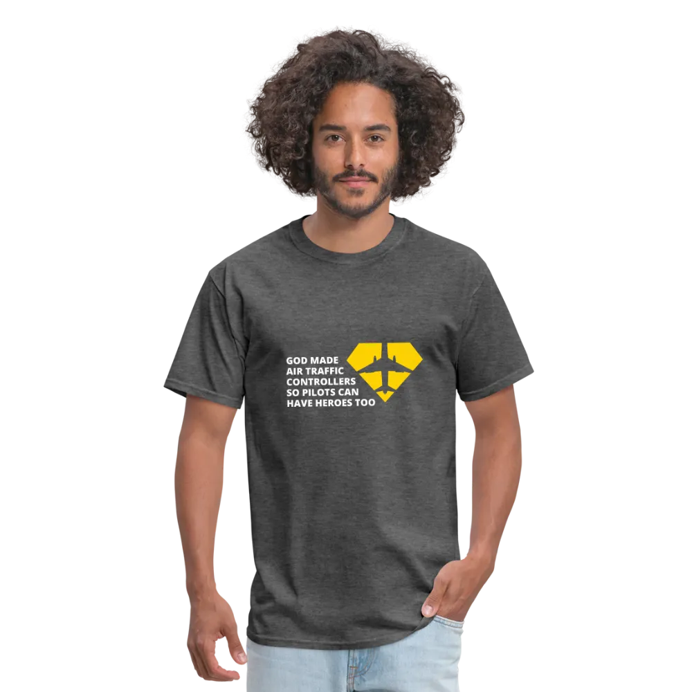 God Made Air Traffic Controllers Men's T-Shirt