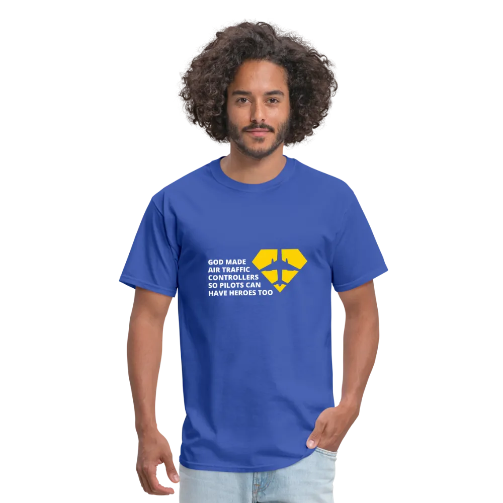God Made Air Traffic Controllers Men's T-Shirt