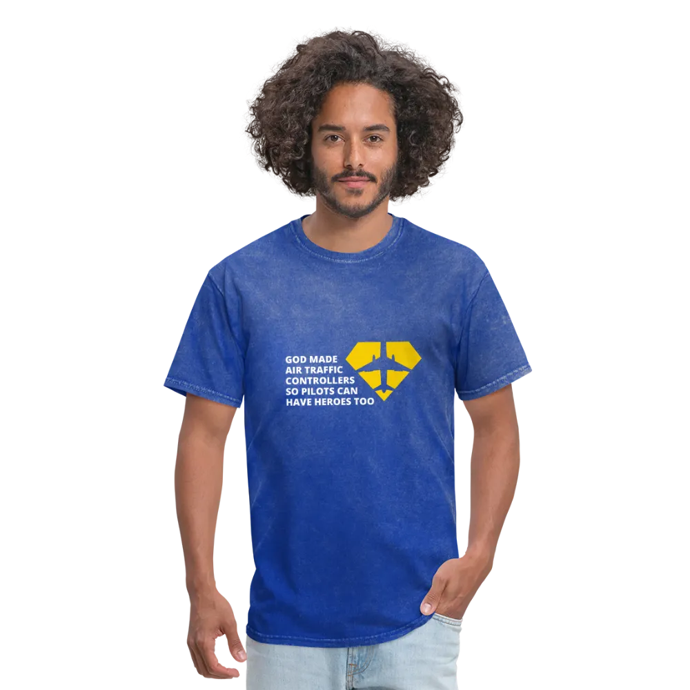 God Made Air Traffic Controllers Men's T-Shirt