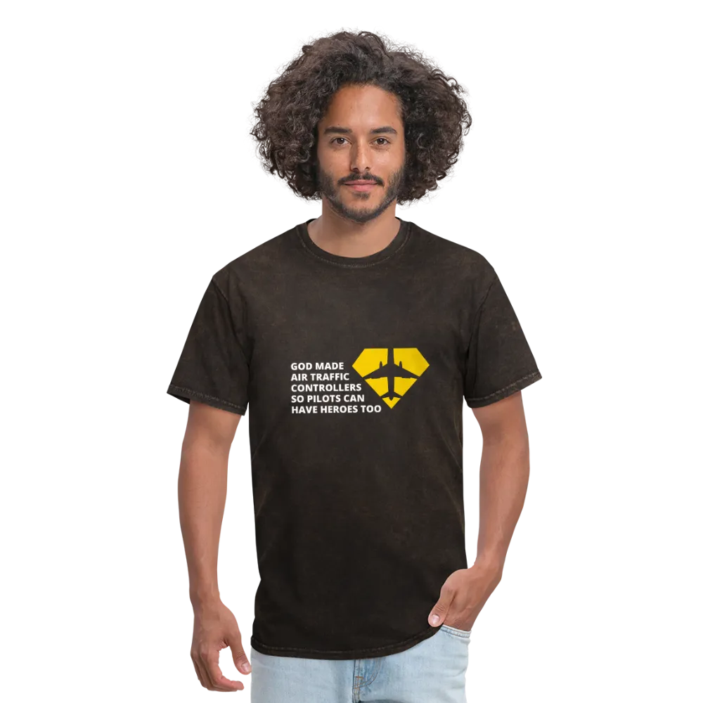 God Made Air Traffic Controllers Men's T-Shirt