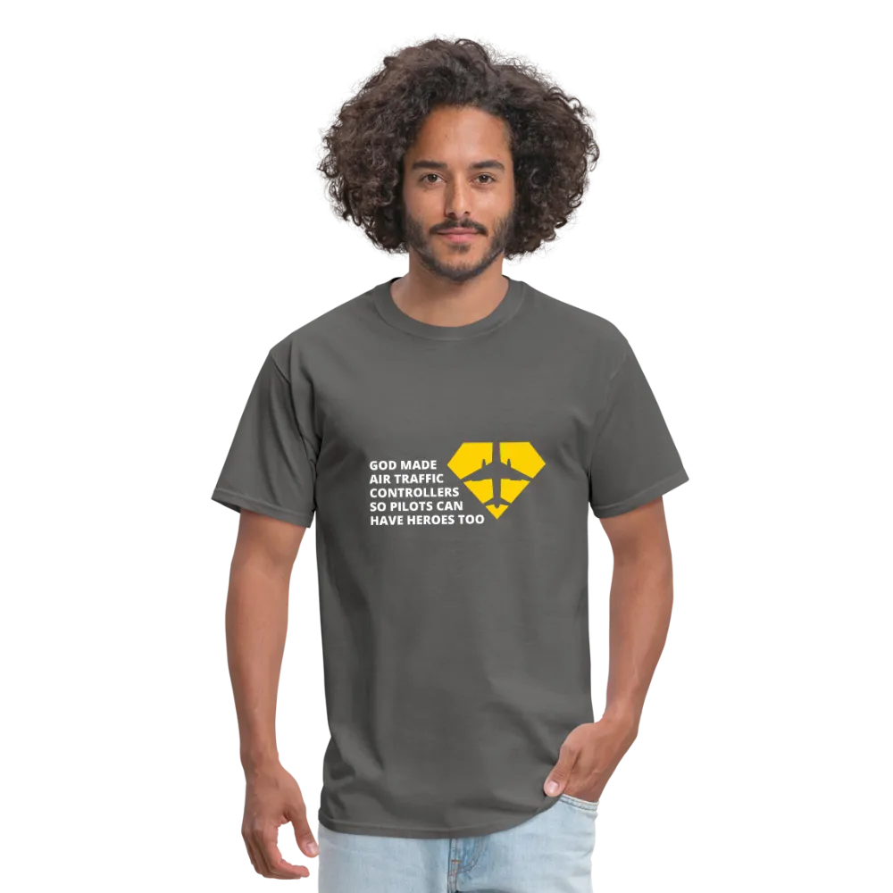 God Made Air Traffic Controllers Men's T-Shirt