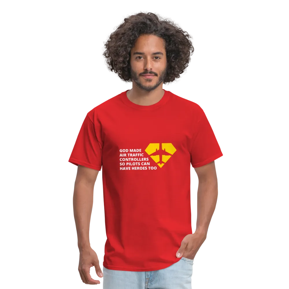 God Made Air Traffic Controllers Men's T-Shirt