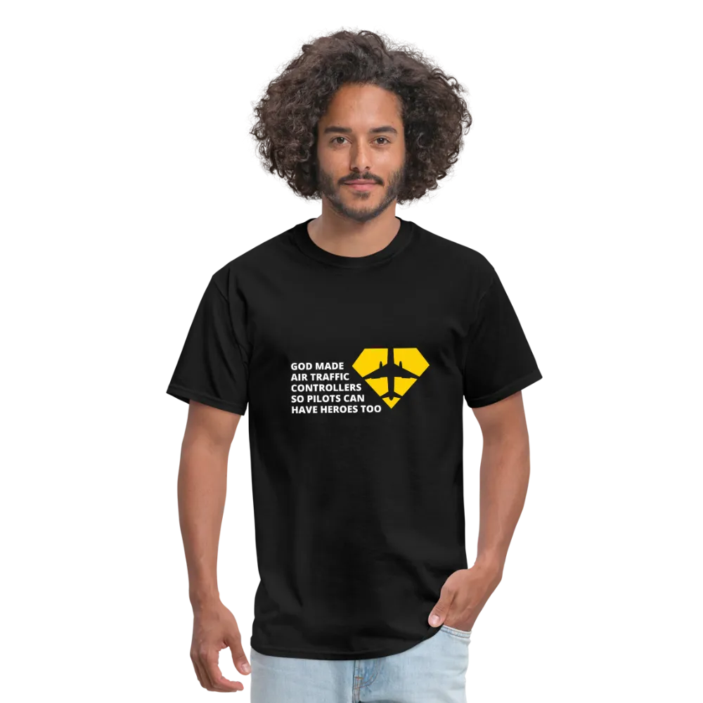 God Made Air Traffic Controllers Men's T-Shirt