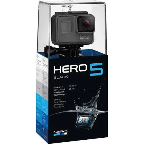 GoPro HERO5 Black w/ Floating Handle Grip, Bike Handlebar Seat Post Holder,Bike Handlebar Seat Post Holder & More