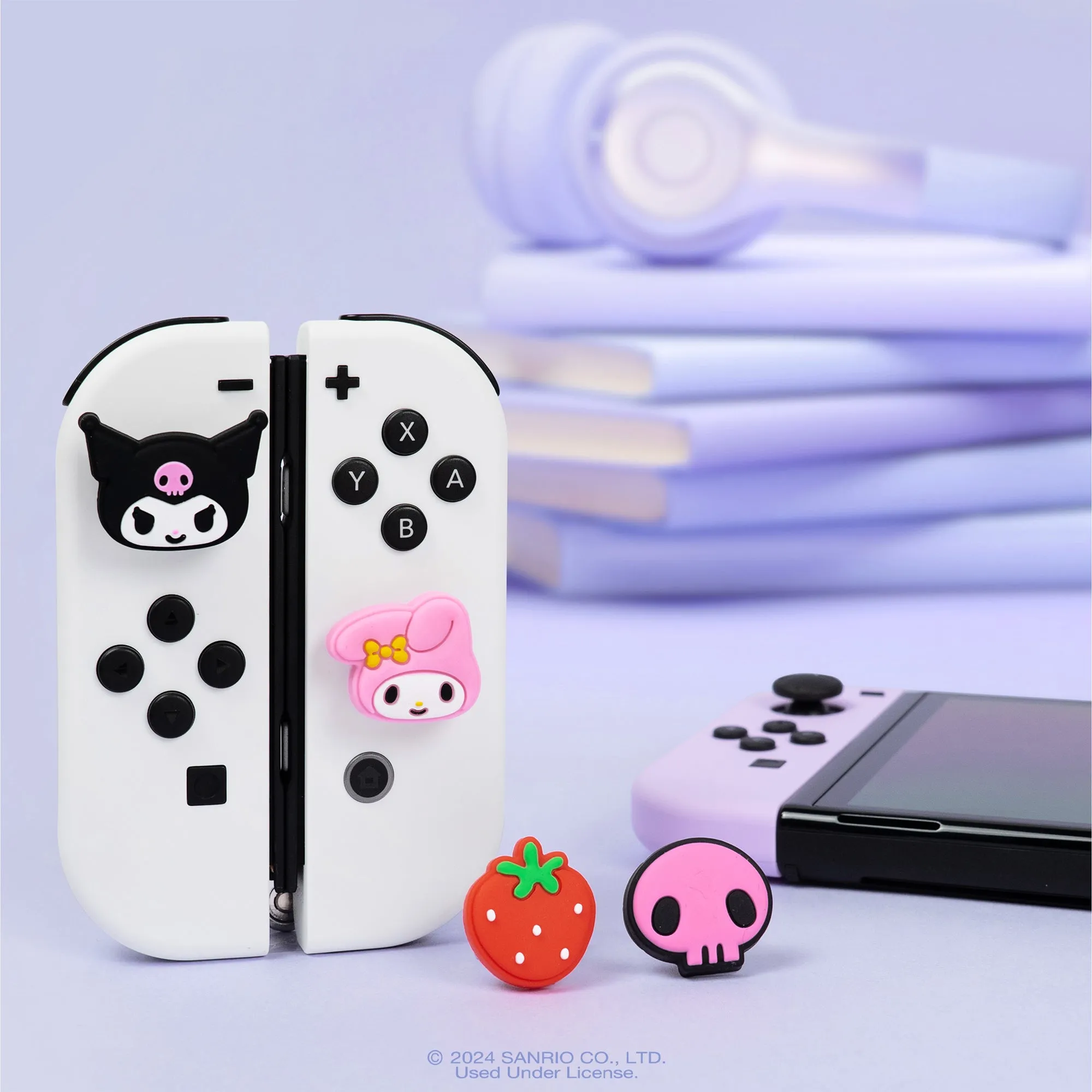 Hello Kitty and Friends Switch Grip Caps (Kuromi   My Melody)