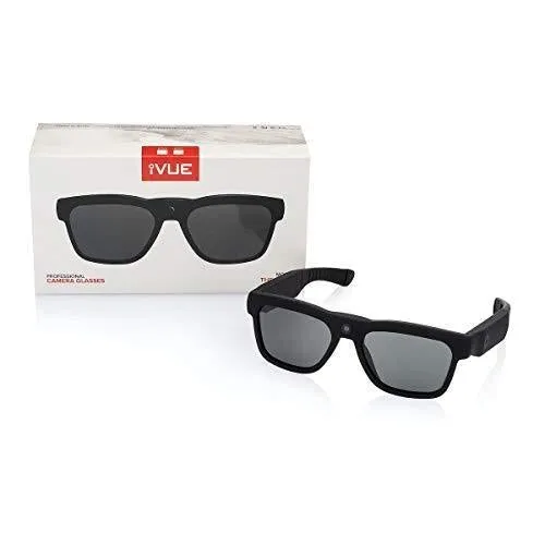 iVUE Wave 1080P HD Camera Glasses Video Recording Sport Sunglasses DVR Eyewear, 32GB Memory