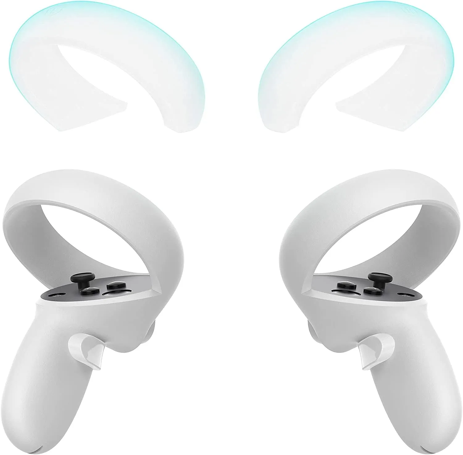 KIWI Design Halo Controller Protector Silicone Cover Accessories for Quest 2