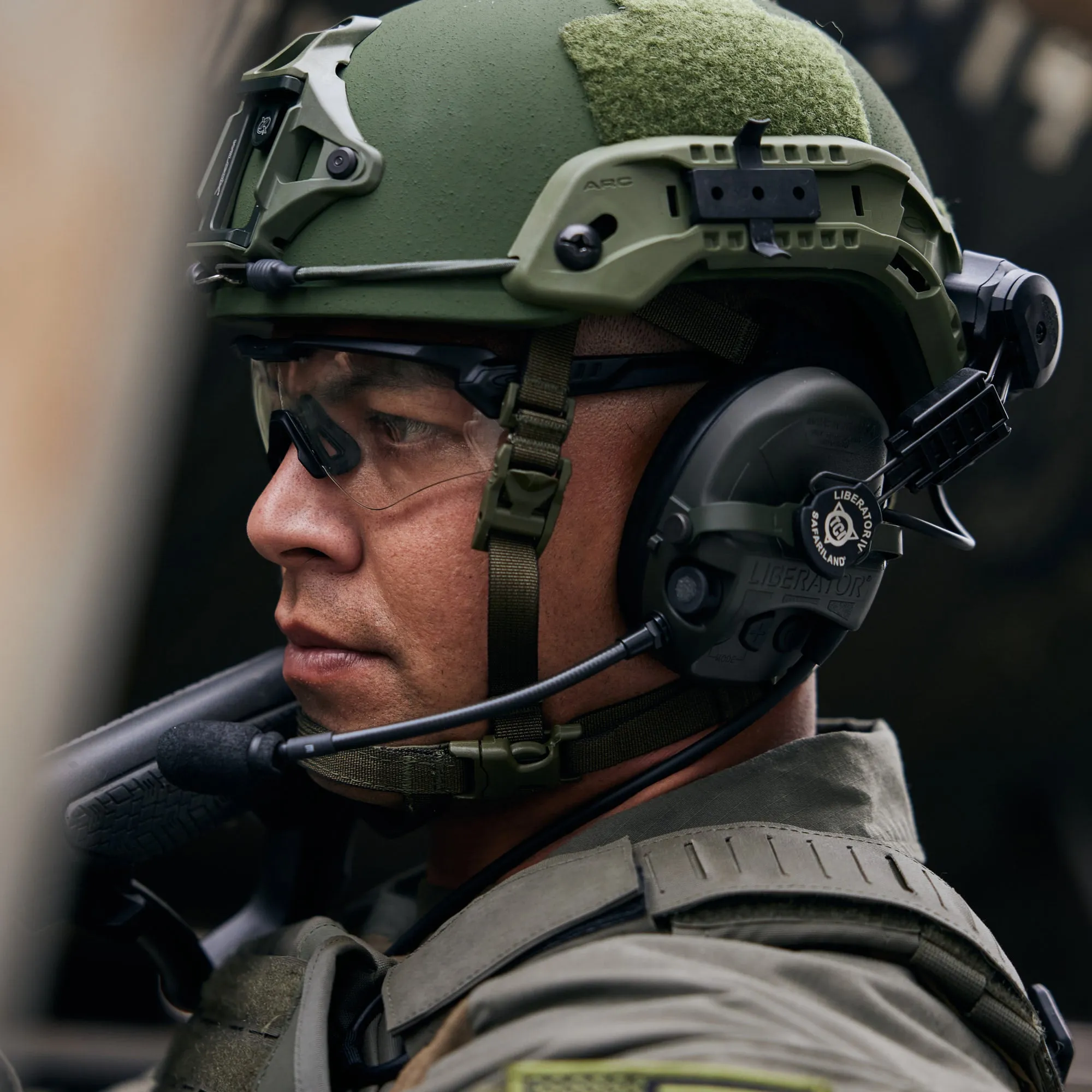 Liberator® IV Advanced Single Comm Headset and PTT System