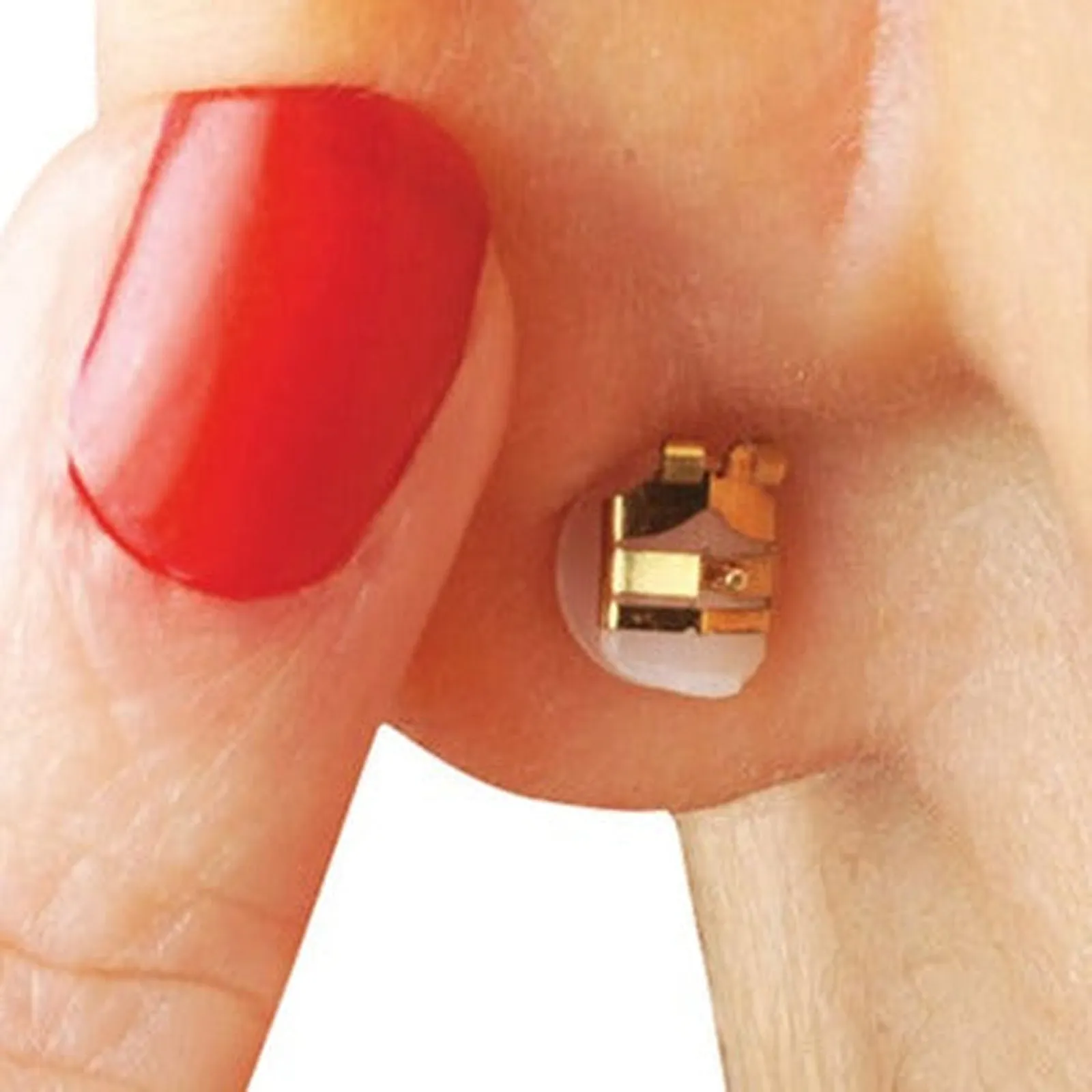 LOX Secure Earring Backs 2 Pair Pack Yellow Gold Tone