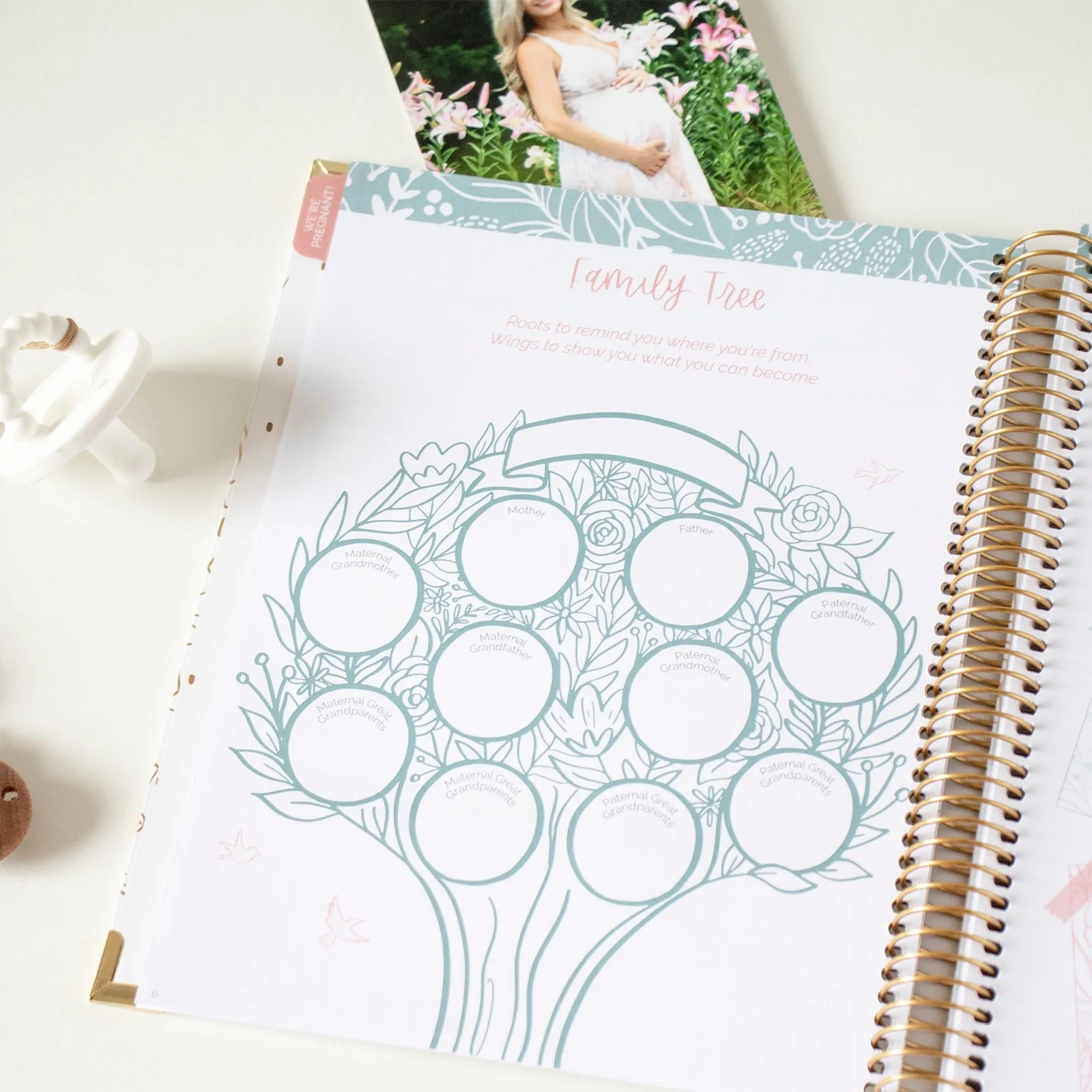 Pregnancy & Baby's First Year Planner & Calendar, The Story of You