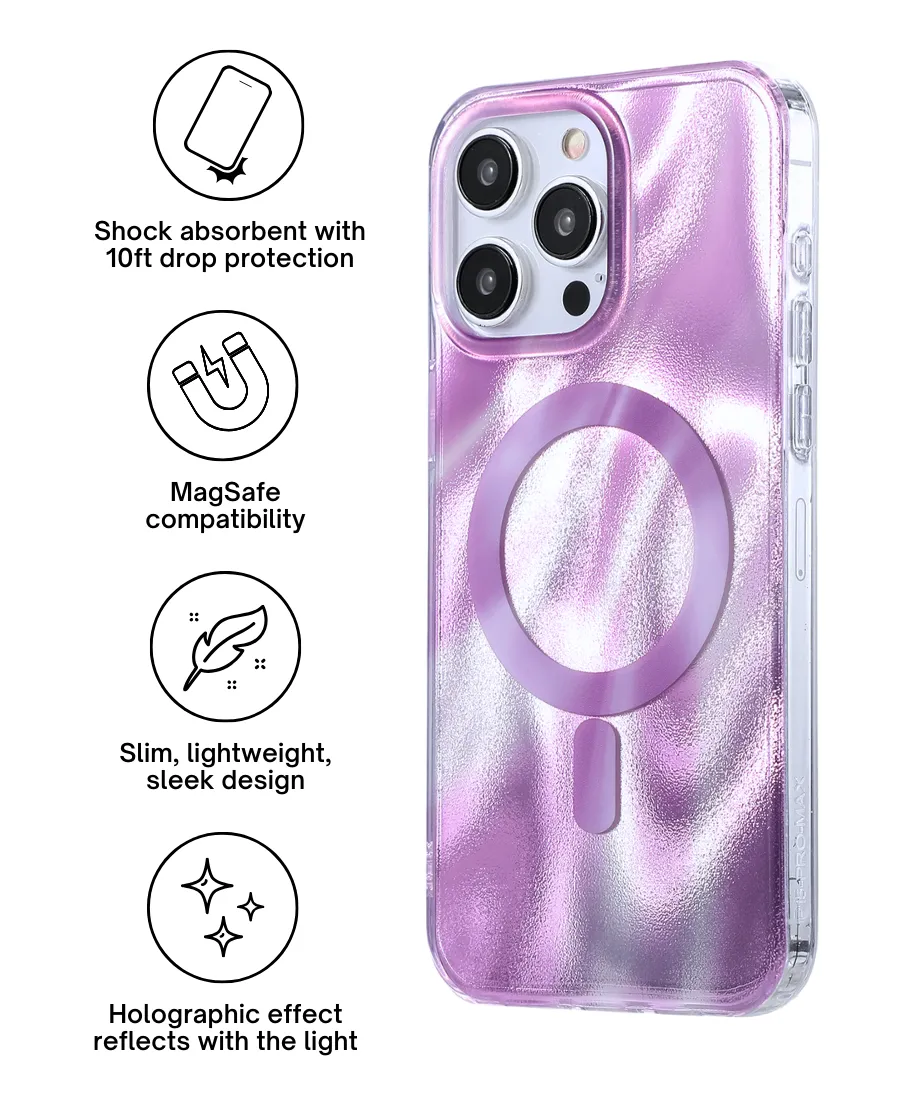 Purple Cosmic MagSafe Phone Case
