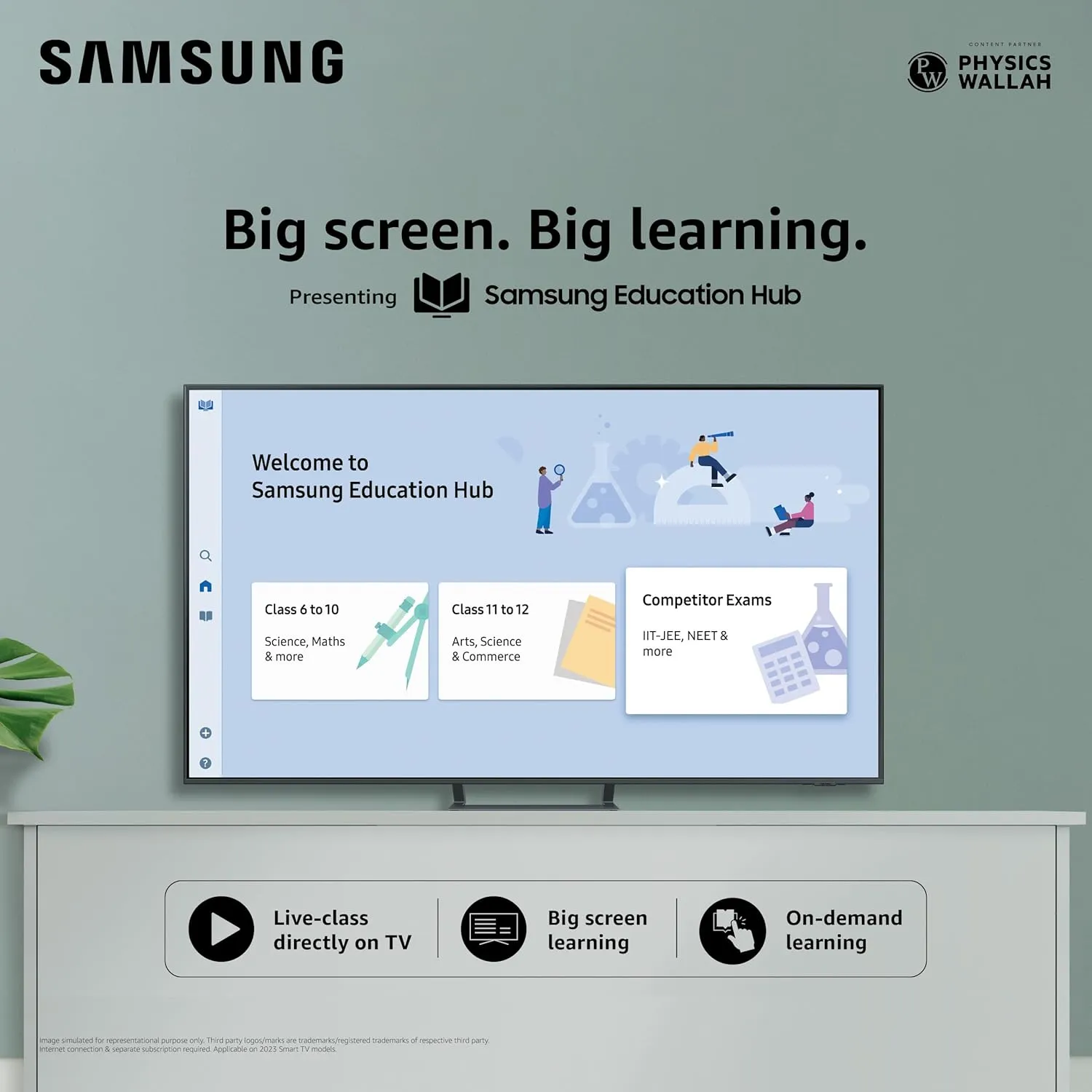 Samsung QA55QN90DAULXL  138 cm (55 inches) 4K Ultra HD AI Smart Neo-QLED TV Free Tv Offer