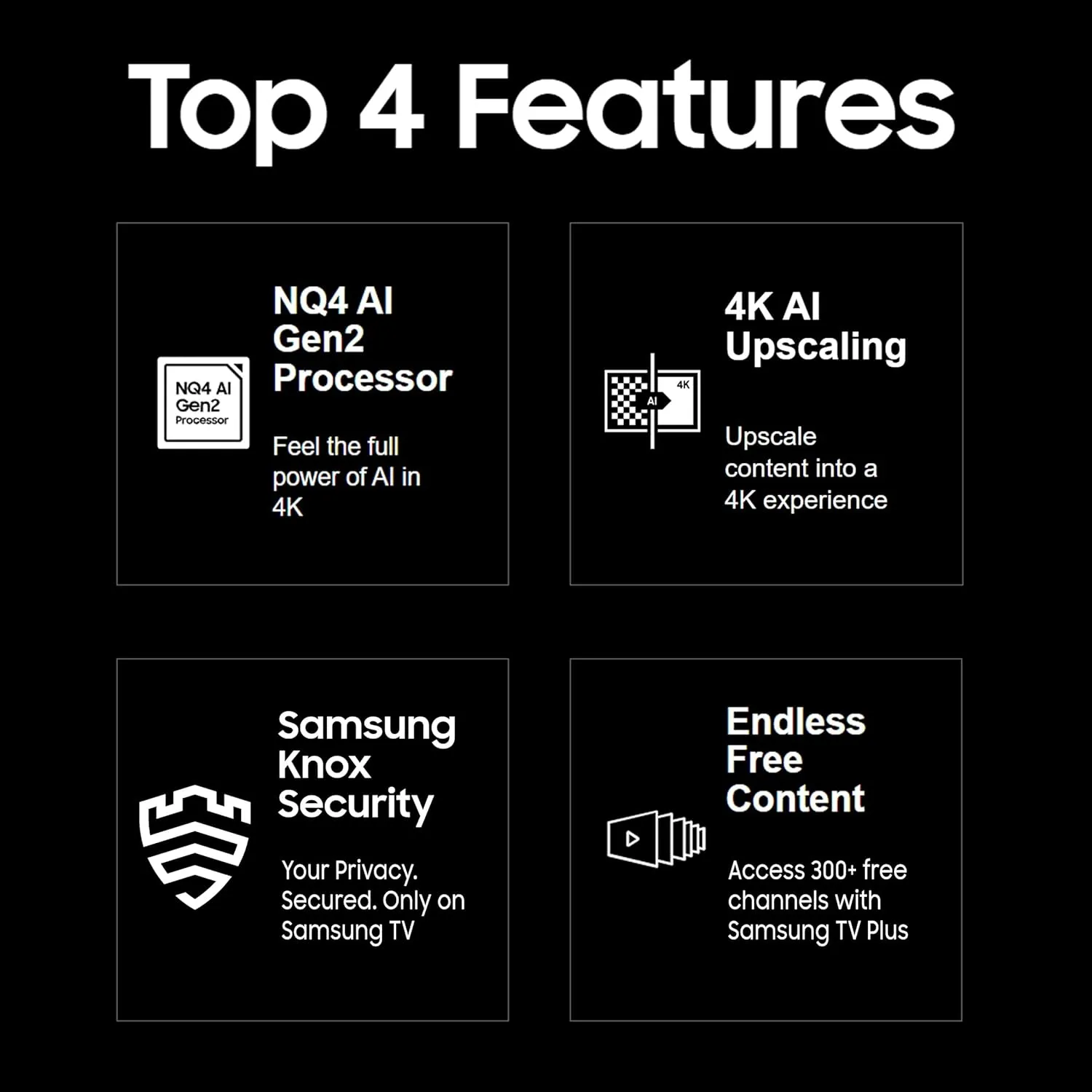 Samsung QA55QN90DAULXL  138 cm (55 inches) 4K Ultra HD AI Smart Neo-QLED TV Free Tv Offer