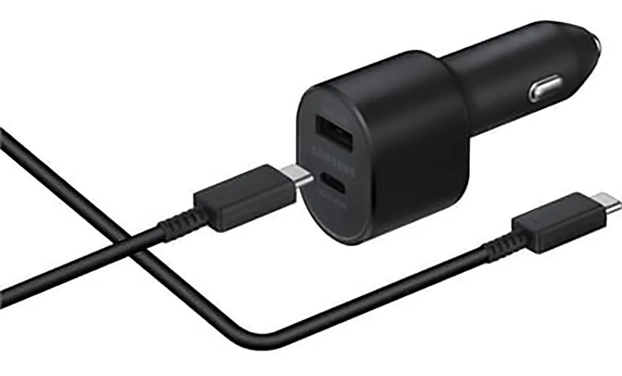 SAMSUNG SUPER FAST DUAL CAR CHARGER port 45w & 15w