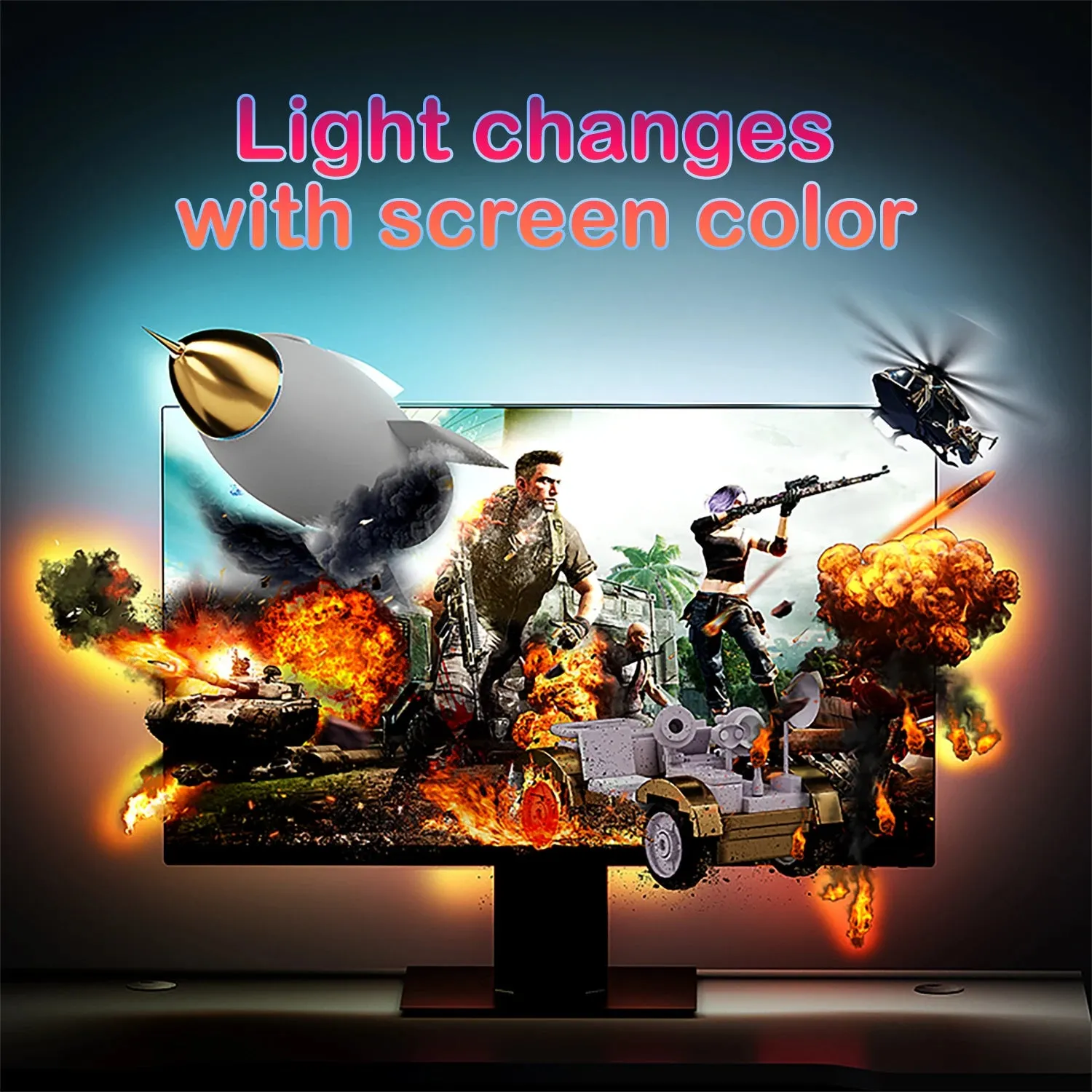 Smart Gaming LED Strip Lights.