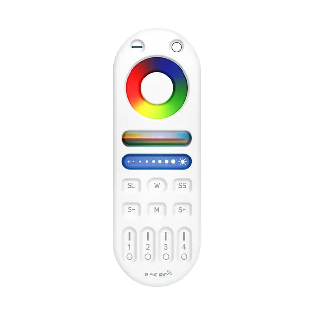 Touch RF 2.4G Remote Control Works With WB5 LM052 LM053 Mi-boxer WL5 DIM RGBW RGBCCT Controller Powered by 2pcs AAA Batteries 3V